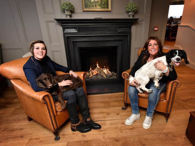 Mother and daughter Suzie and Dani Bushby who own the Farrier