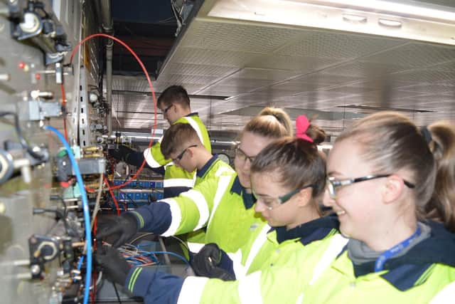 Anglo American has bought laptops to help students in Whitby.
