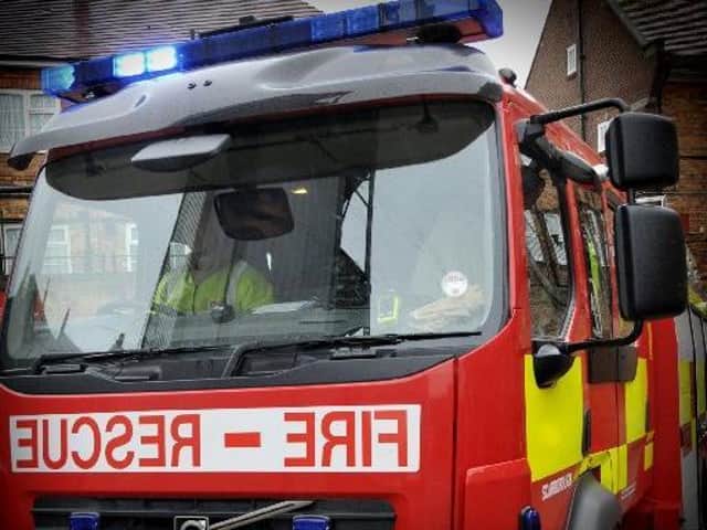 Firefighters called out to camp fire in Filey.