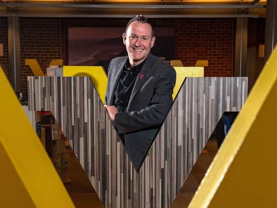 Welcome to Yorkshire chief executive James Mason.