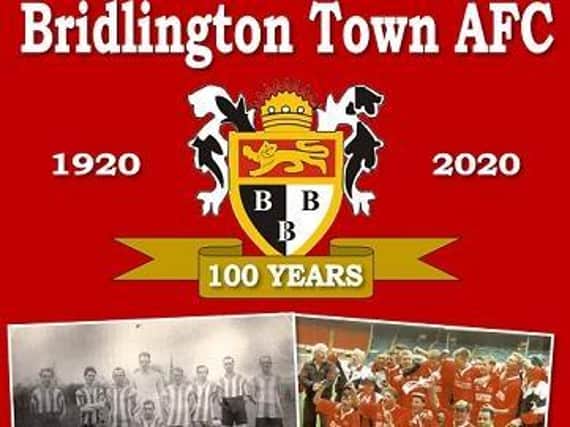 Bridlington Town's centenary book.