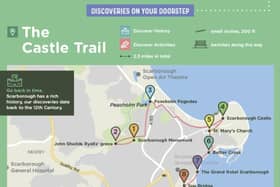 The route takes explorers from the Scarborough Monument to the Spa