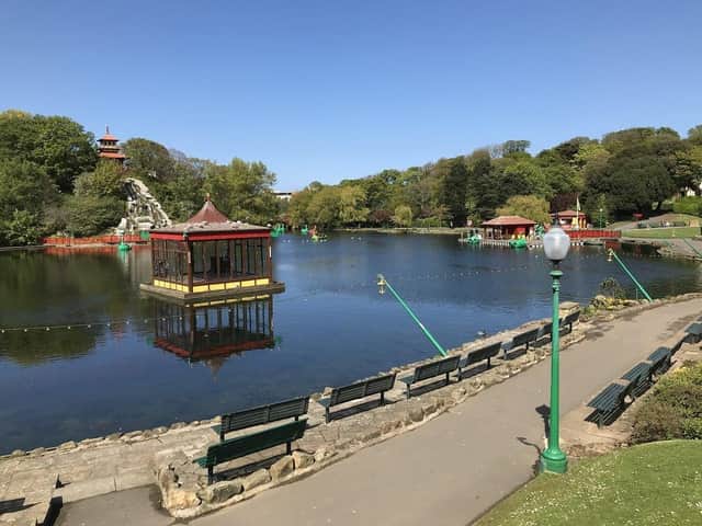 Peasholm Park will brighten hearts after the gloomiest of times.