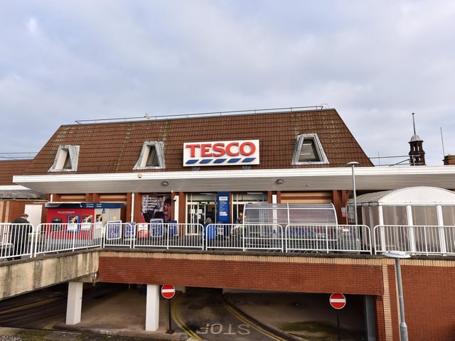 Scarborough's main Tesco, on Westwood.