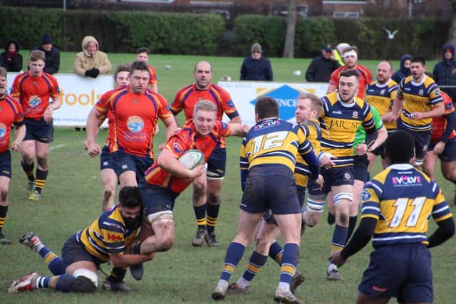 Bridlington RUFC skipper Dewi Roberts.