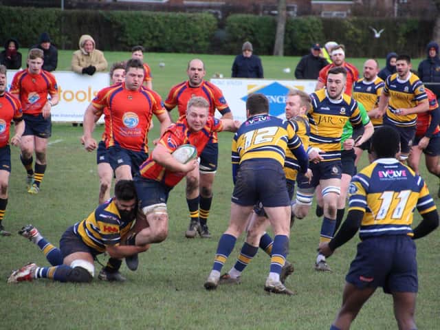 Bridlington RUFC skipper Dewi Roberts.