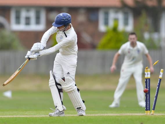 Bridlington 2nds (above in batting action) host Filey on the opening day of the 2021 season
