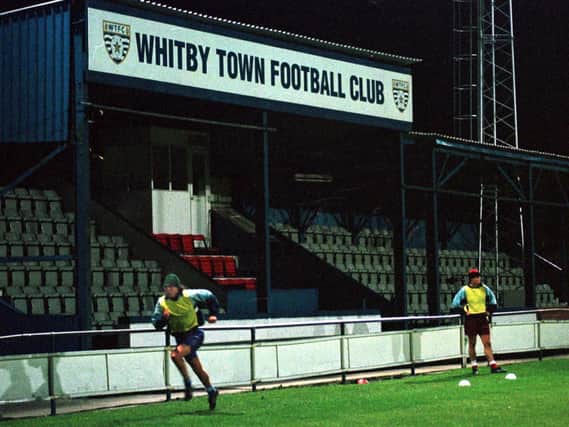 The Turnbull Ground first hosted Whitby United after an amalgamation of the town’s two clubs - Whitby Town and Whitby Whitehall Swifts in 1926
