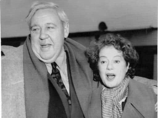 Charles Laughton and his wife, Elsa Lanchester.