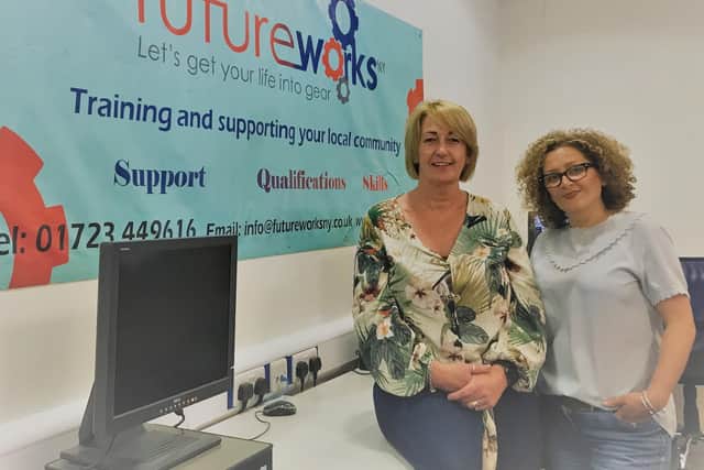 Co-founders of Furniture Work and Futureworks NY Sarah Thornton, left, and Michelle Padron-Kitching