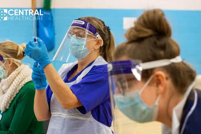 Central Healthcare urge high risk patients to book their jab.