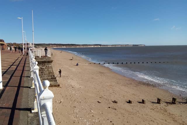 Bridlington's North Beach.