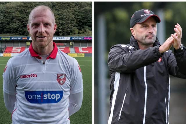 Neal Bishop (left) and Darren Kelly (right)