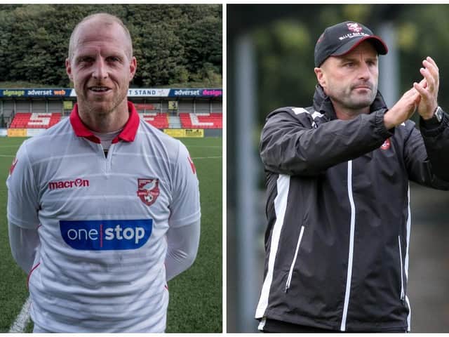 Neal Bishop (left) and Darren Kelly (right)