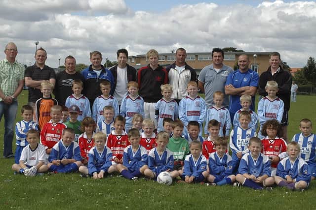 Burlington Jackdaws, Bridlington Town Juniors , Hemsworth Terriers and Bridlington Rangers are pictured at the Simon Tindall Memorial event in 2007. Do you recognise the people in the photograph? (DT0730-2A)