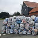Staff at the Penny Hedge have been collecting cans for recycling