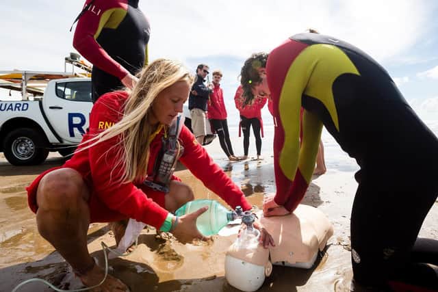 RNLI lifeguards have been in training ahead of a busy summer.