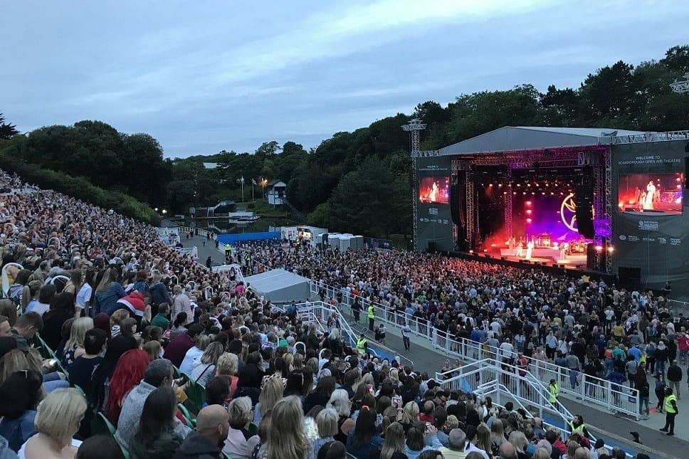 Jess Glynne at the Open Air Theatre in July 2019.