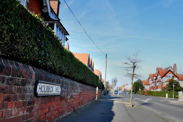 Holbeck Hill, Scarborough, where the crash occurred