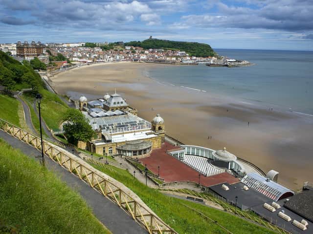 View across Scarborough's South Bay