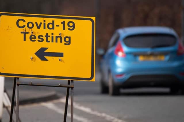 A new Covid testing site is being built in Malton. (Photo: Getty, Matthew Horwood)