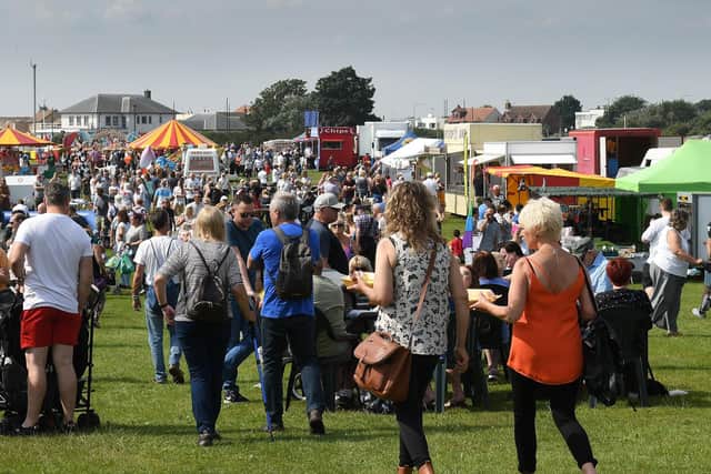 A packed Bridlington Lions Club Carnival Fun Day in 2019. The Lions are planning to hold the event on Sunday, August 1.