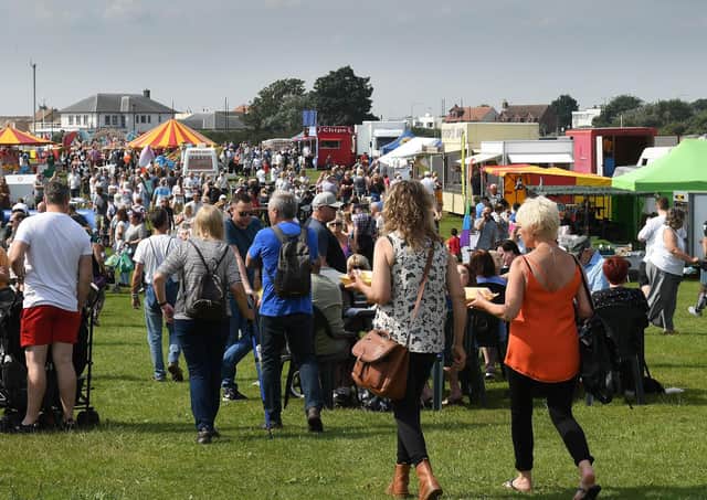 A packed Bridlington Lions Club Carnival Fun Day in 2019. The Lions are planning to hold the event on Sunday, August 1.