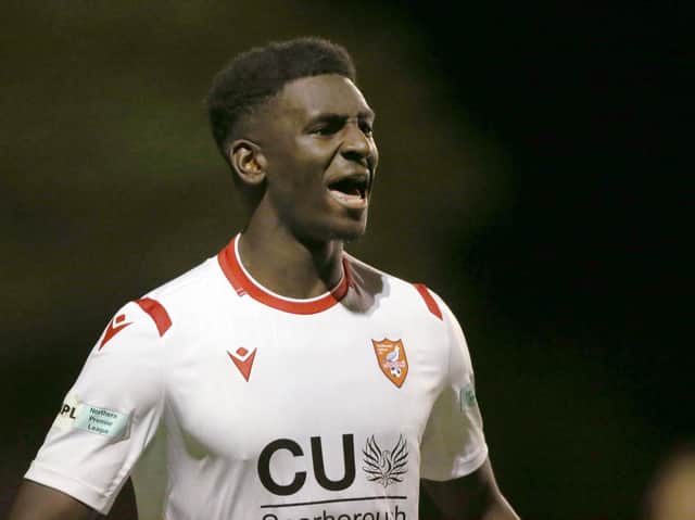 RELISHING HIS RETURN: Boro defender Isaac Assenso