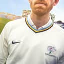 LOOKING THE PART: Ben Coad in Yorkshire’s new LV= Insurance County Championship kit
