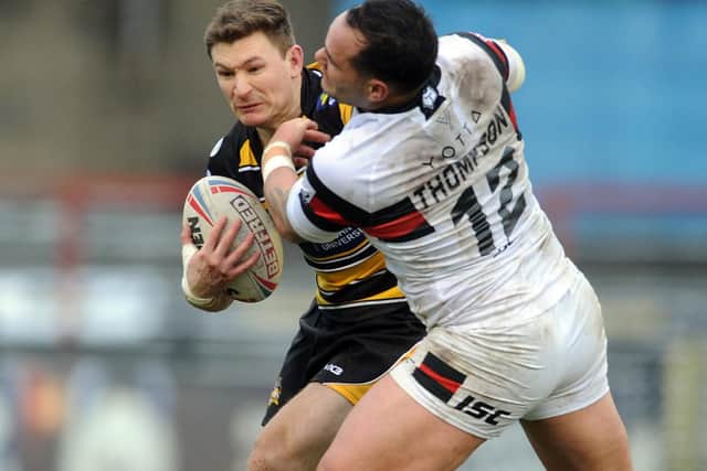 Kriss Brining in action. Picture: SWPix