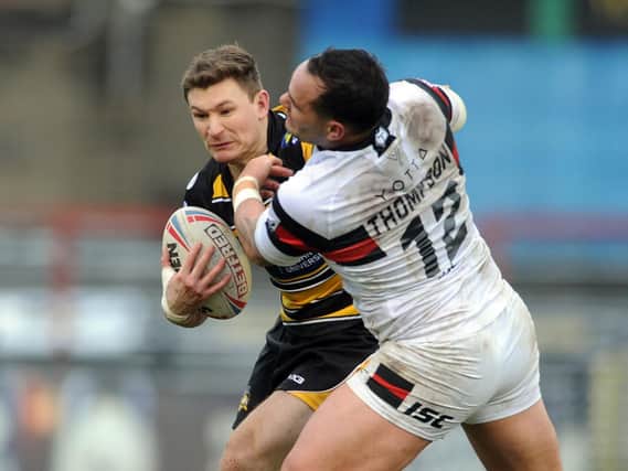 Kriss Brining in action. Picture: SWPix
