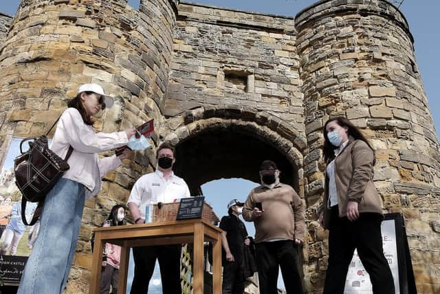 Scarborough Castle and Whitby Abbey have now reopened