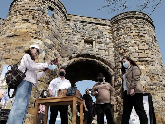 Scarborough Castle and Whitby Abbey have now reopened
