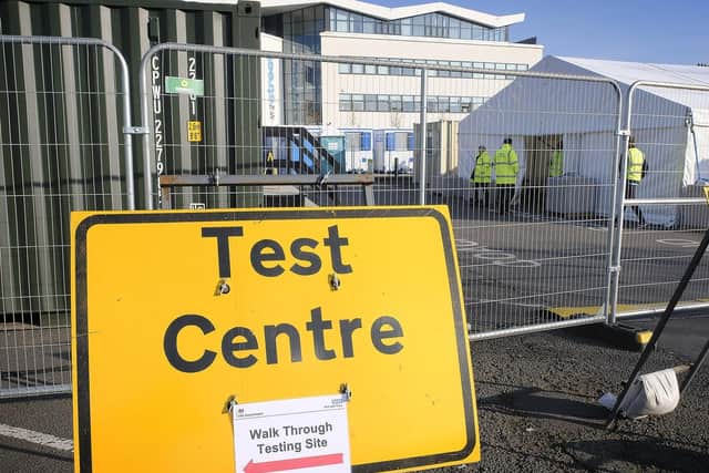 Test centre at William Street coach park. Picture: JPI Media/ Richard Ponter