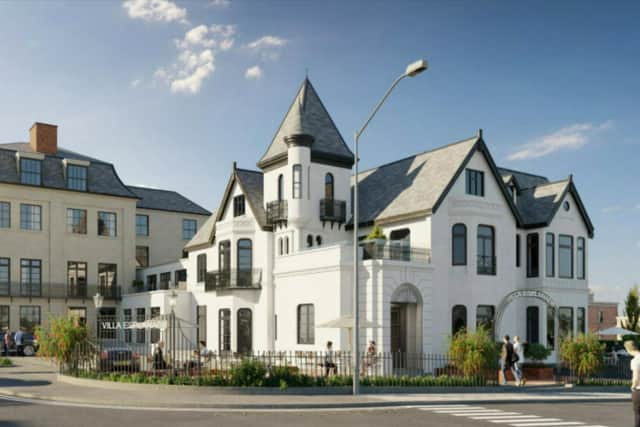 The plans for the Villa Esplanade.