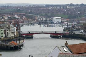 Whitby's swing bridge