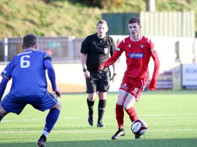 Salford City midfielder Kieran Glynn is loving his loan spell with Scarborough Athletic and admits hed love to stay