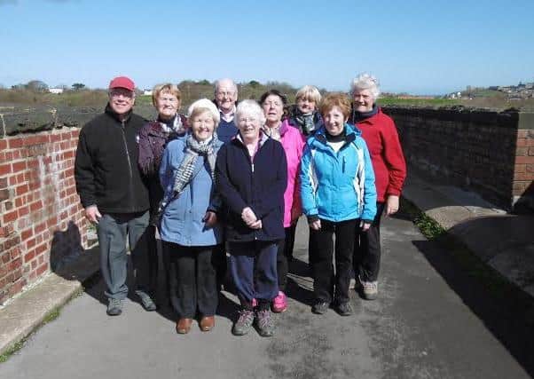 A group from Scarborough Over 50s Friendship Centre.