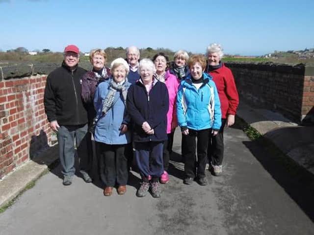 A group from Scarborough Over 50s Friendship Centre.