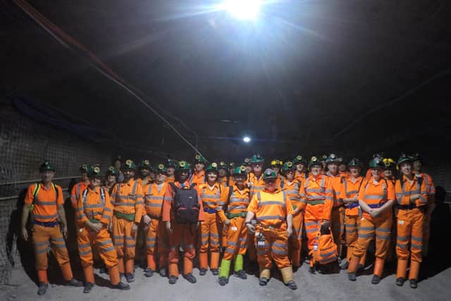 Scientists and engineers are involved in the MINAR project at Boulby Mine