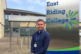 East Riding College director Paul Smith.