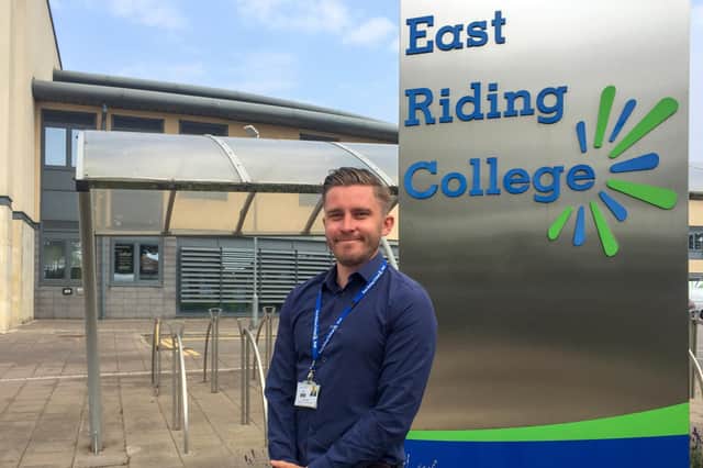 East Riding College director Paul Smith.
