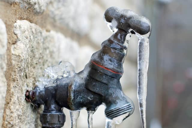 Yorkshire Water said pipes in gardens, homes, or business premises are generally the homeowner’s responsibility to look after.