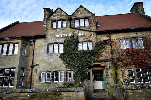The Mallyan Spout Hotel in Goathland, near Whitby, is closed for the time being after a fire broke out yesterday.