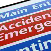 NHS England figures show 16,420 patients visited A&E at York Teaching Hospital NHS Foundation Trust in December. Photo: PA Images