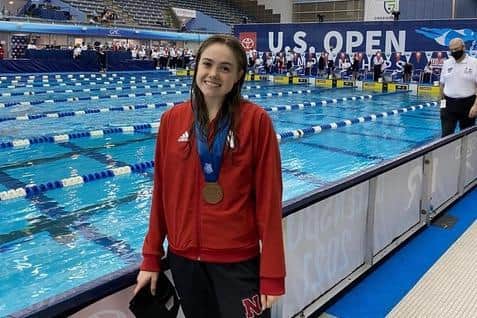 Maia Hall at the US Open