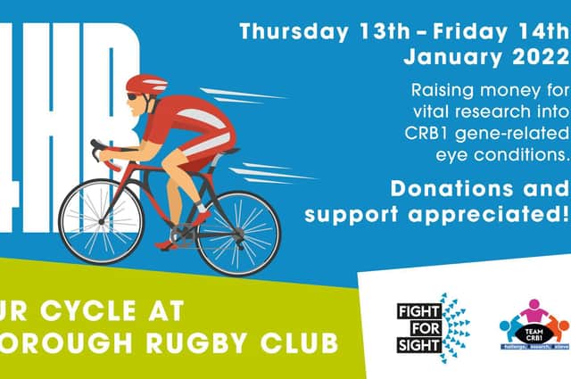 24-hour static cycle to raise money for charity