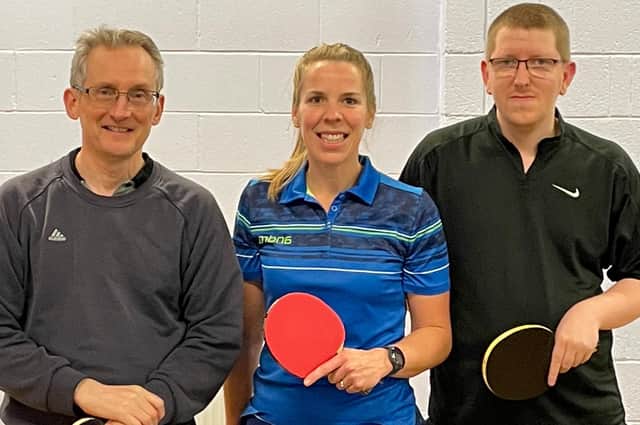 Premier Club C play in the Scarborough Table Tennis League