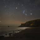 Orion over Saltwick Bay, Whitby.