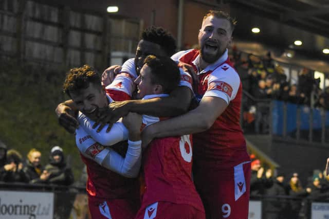 Boro will be hoping for more goals when they face Whitby next month
